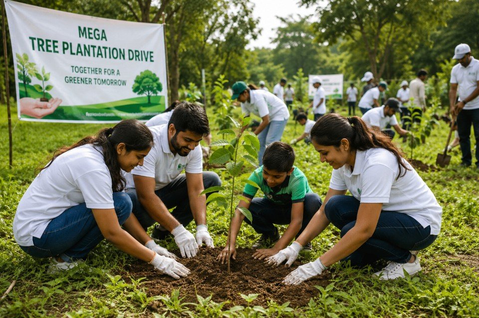 Mega Tree Plantation Drive