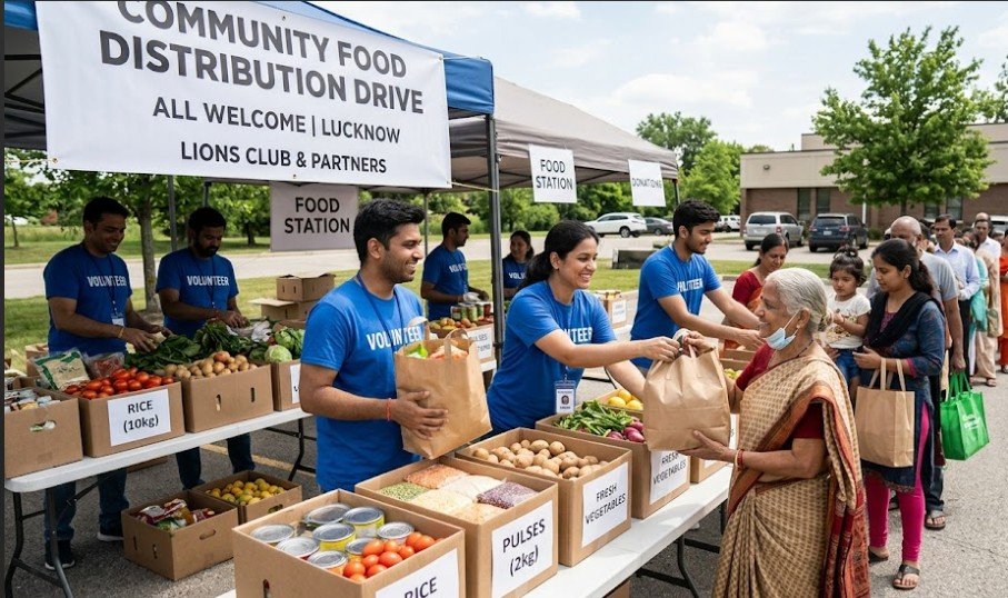 Community Food Distribution Drive