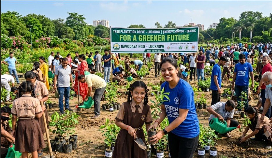 Tree Plantation Drive for a Greener Future