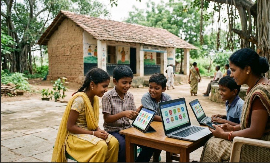 Digital Learning for Rural Children